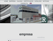 Tablet Screenshot of iberresinas.com